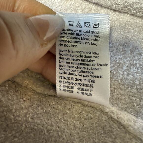 Barefoot Dreams Sweater Womens XS CozyChic Lite Open Front Cardigan Pockets - Picture 12 of 12